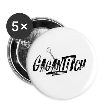Gagan Dart Darts Darts - Buttons large 2.2''/56 mm (5-pack) - white - Front