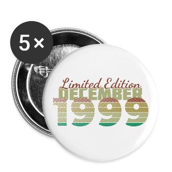 25e anniversaire édition limitée (SCR) 12/1999 - Lot de 5 grands badges (56 mm) - blanc - Devant