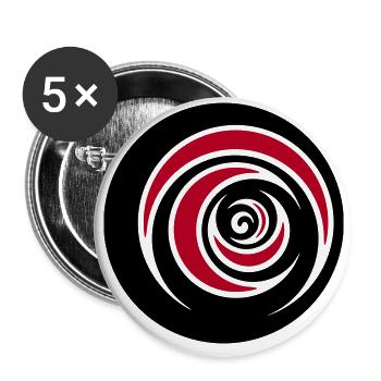 Vertigo - Buttons groß 56 mm (5er Pack) - Weiß - Vorne