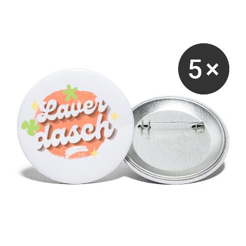 Laverdasch - Buttons groß 56 mm (5er Pack)
