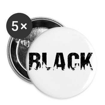 Forêt-Noire Schwarzwald - Lot de 5 grands badges (56 mm) - blanc - Devant