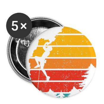 Vintage Trad Climbing Rock Climbing - Buttons large 2.2''/56 mm (5-pack) - white - Front