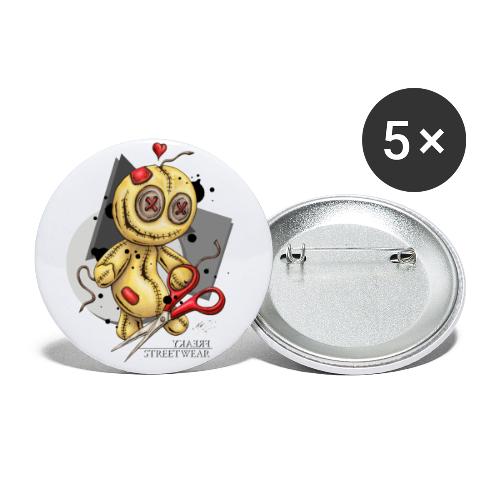 disconnect - Buttons groß 56 mm (5er Pack)