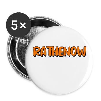 Rathenow - Buttons groß 56 mm (5er Pack) - Weiß - Vorne