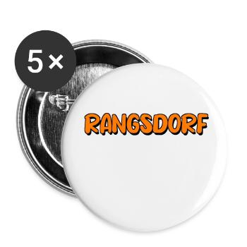 Rangsdorf - Buttons groß 56 mm (5er Pack) - Weiß - Vorne