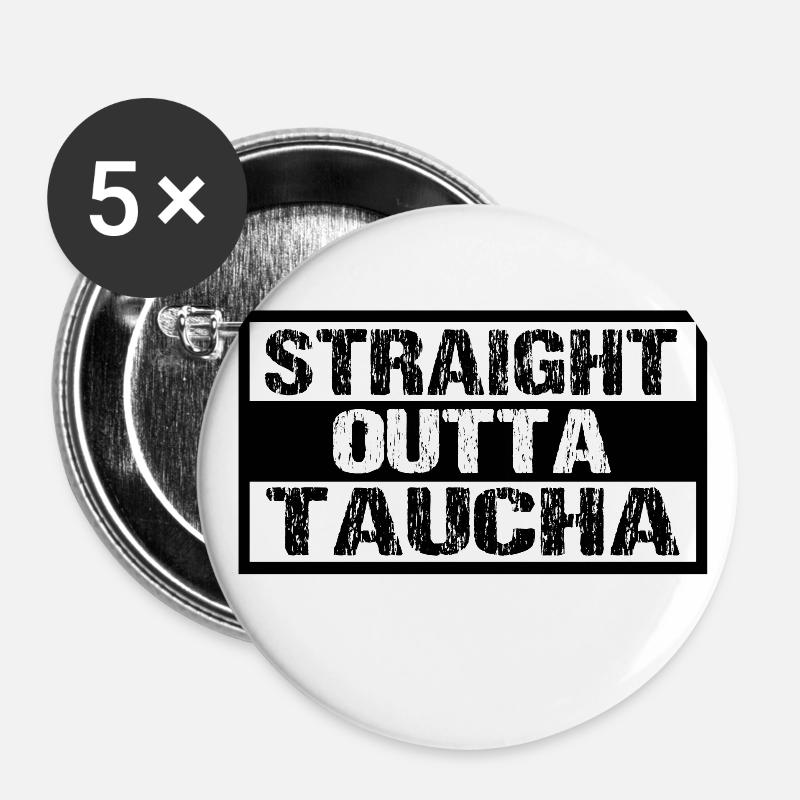 Taucha - Buttons groß 56 mm (5er Pack) - Weiß