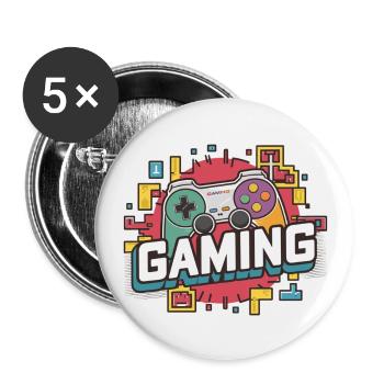 Gaming - Controllers - Buttons large 2.2''/56 mm (5-pack) - white - Front