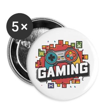 Gaming - Controllers - Buttons large 2.2''/56 mm (5-pack) - white - Front