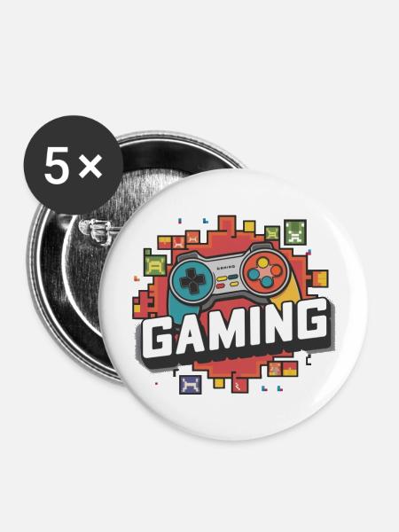 Gaming - Controller - Buttons groß 56 mm (5er Pack) - Weiß