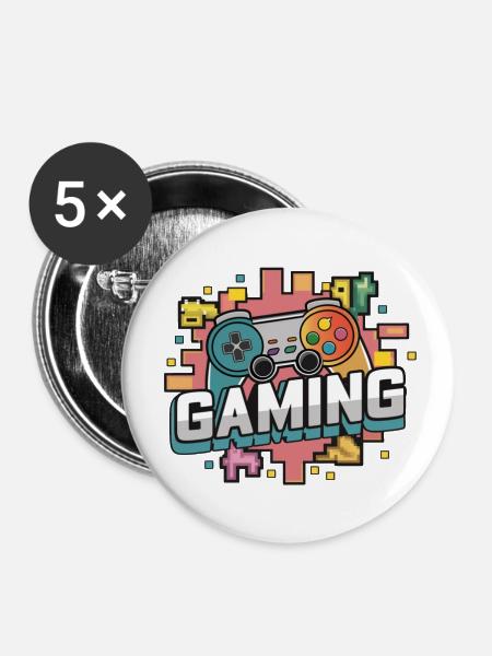 Gaming - Controller - Buttons groß 56 mm (5er Pack) - Weiß