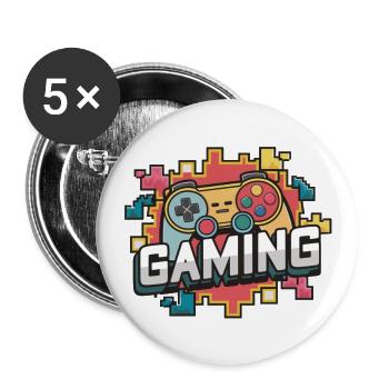 Gaming - Controllers - Buttons large 2.2''/56 mm (5-pack) - white - Front
