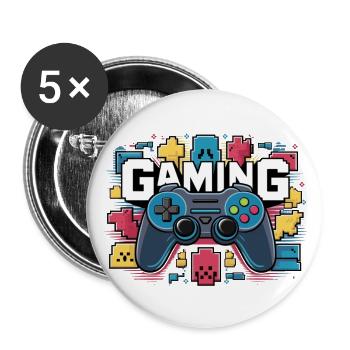 Gaming - Controllers - Buttons large 2.2''/56 mm (5-pack) - white - Front