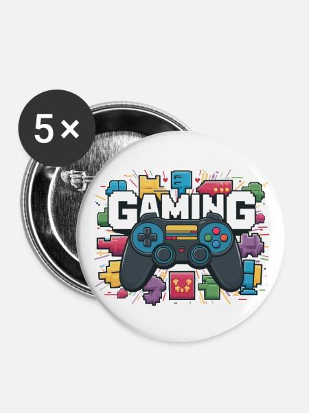Gaming - Controller - Buttons groß 56 mm (5er Pack) - Weiß