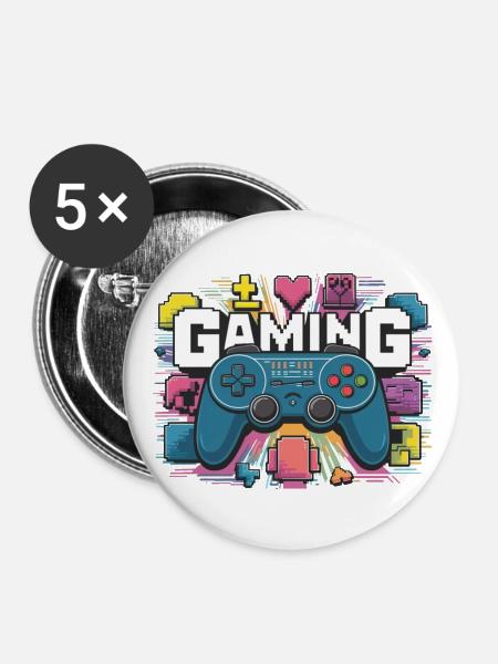 Gaming - Controller - Buttons groß 56 mm (5er Pack) - Weiß