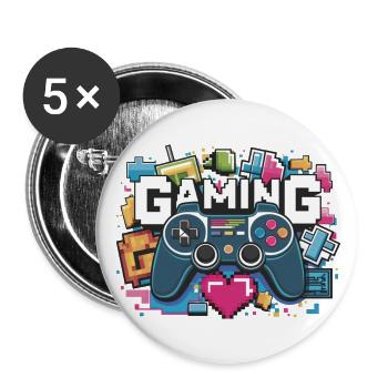 Gaming - Controllers - Buttons large 2.2''/56 mm (5-pack) - white - Front