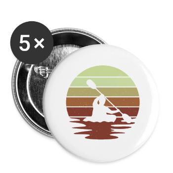 Don t follow me - I do stupid things - Buttons groß 56 mm (5er Pack) - Weiß - Vorne