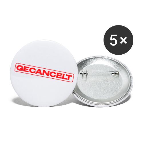 Gecancelled - Buttons groß 56 mm (5er Pack)