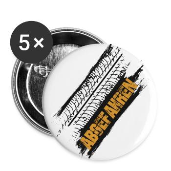 Rally Motorsport MTB - Buttons large 2.2''/56 mm (5-pack) - white - Front