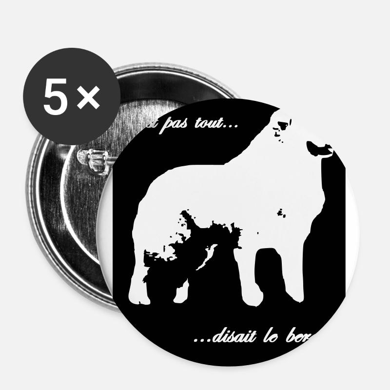 It's not all - Buttons large 2.2''/56 mm (5-pack) - white