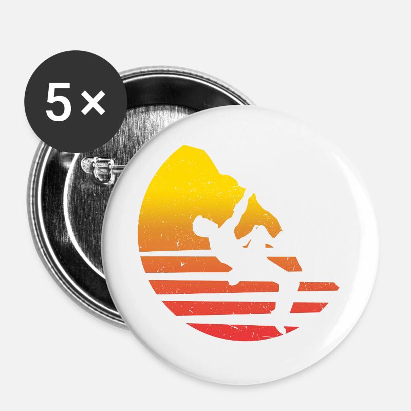 Climb - Buttons large 2.2''/56 mm (5-pack) - white