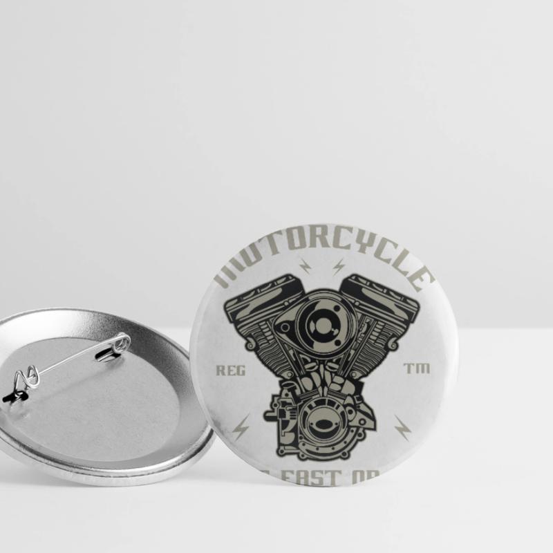 Motorcycle engine conversion Chopper Custom Engine Buttons large 2.2''/56 mm (5-pack)