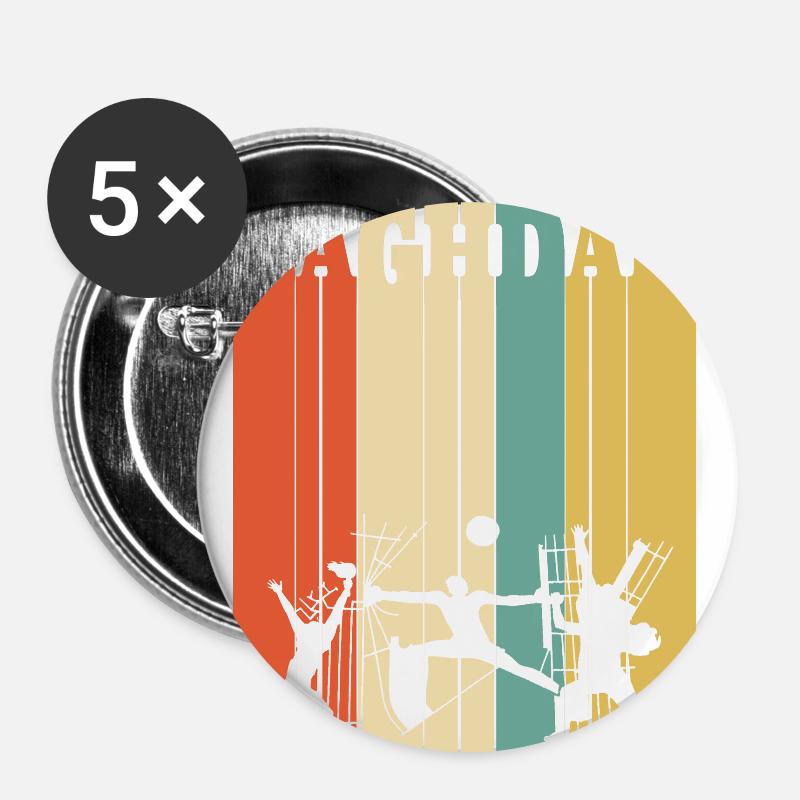 Freedom Monument Baghdad T-Shirt to remember Vinta - Buttons large 2.2''/56 mm (5-pack) - white
