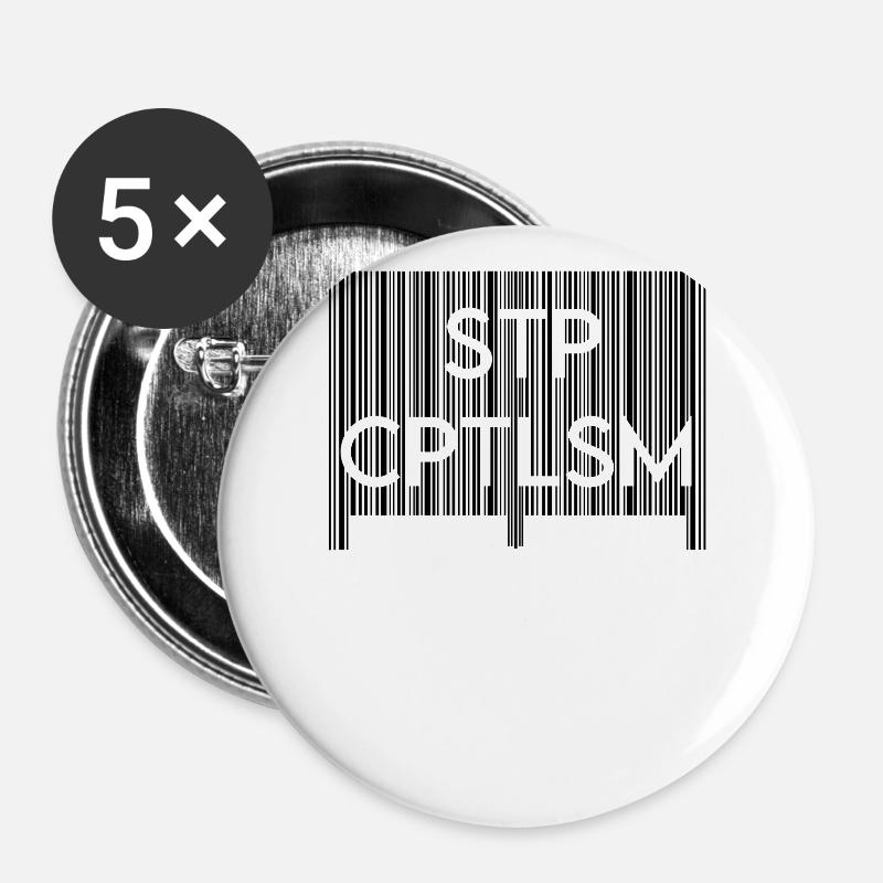 STP CPTLSM - Buttons large 2.2''/56 mm (5-pack) - white
