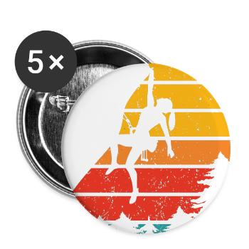 Trad Climbing Rock Climbing - Buttons large 2.2''/56 mm (5-pack) - white - Front