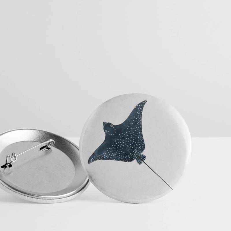 Rays Eagle Rays Stingrays Reef Plongée Lot de 5 grands badges (56 mm)
