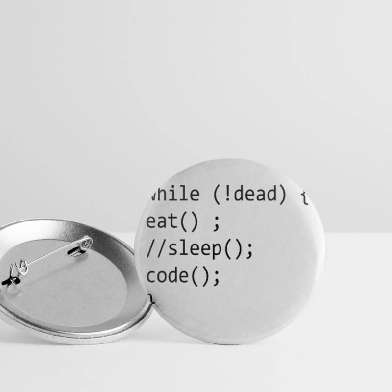 Code Admin Informatik Nerd Programming Buttons groß 56 mm (5er Pack)