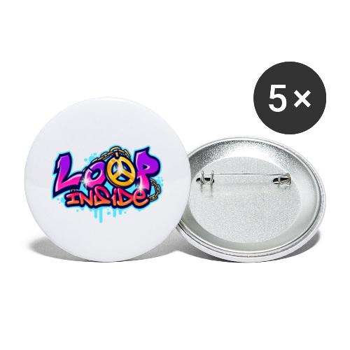 Loop Inside 3 - Buttons groß 56 mm (5er Pack)