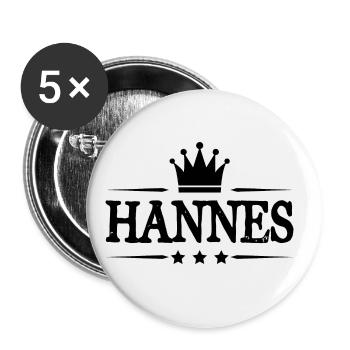 Jennifer - Buttons large 2.2''/56 mm (5-pack) - white - Front