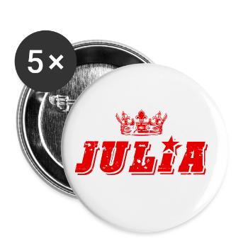 Juliet - Buttons large 2.2''/56 mm (5-pack) - white - Front