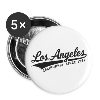 Los Angeles Limited Edition Since 1781 - Buttons large 2.2''/56 mm (5-pack) - white - Front