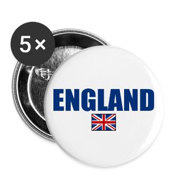 England - Buttons large 2.2''/56 mm (5-pack) - white - Front
