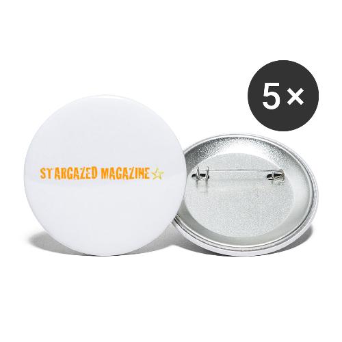 Stargazed Magazine - Stora knappar 56 mm (5-pack)
