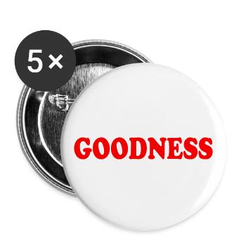 goodness - Buttons large 2.2''/56 mm (5-pack) - white - Front