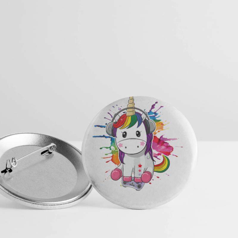 Play Controller Gaming Unicorn Controller Buttons groß 56 mm (5er Pack)