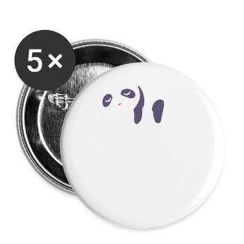 Nur Verlierer Brauchen Eine Bauchspeicheldrüse - Buttons groß 56 mm (5er Pack) - Weiß - Vorne