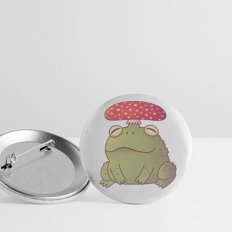 Mignon Toadstool Toad Doodle Lot de 5 grands badges (56 mm)