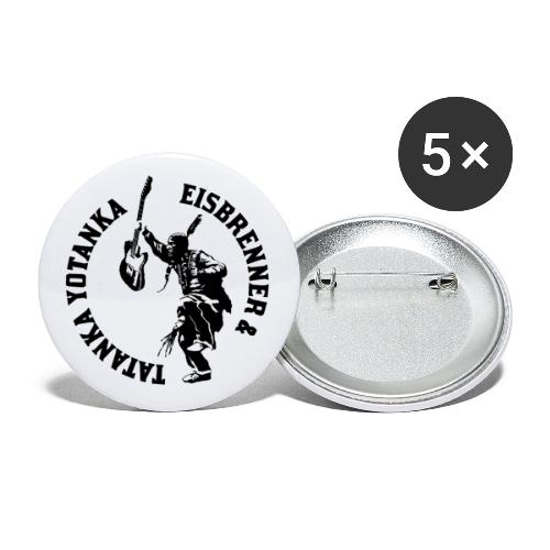 Eisbrenner & Tatanka Yotanka - Geistertanz/Kreis/s - Buttons groß 56 mm (5er Pack)