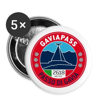 Gaviapass 2 - Buttons large 2.2''/56 mm (5-pack) - white - Front
