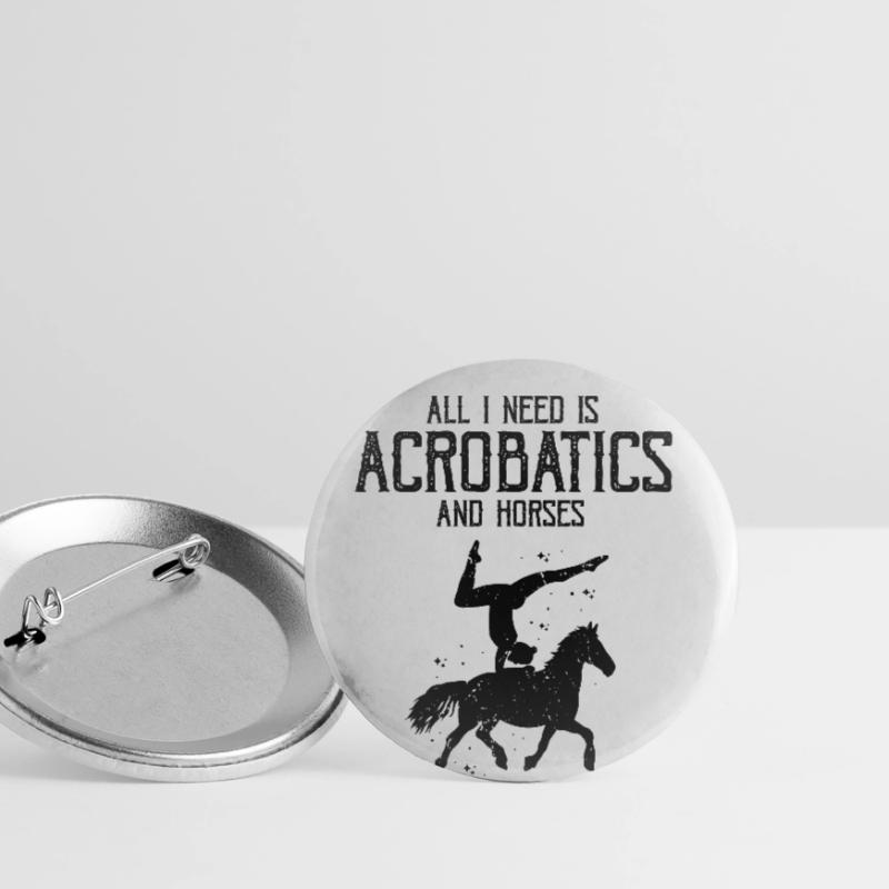 Conception de voûte et conception de chevaux de voûte Lot de 5 grands badges (56 mm)