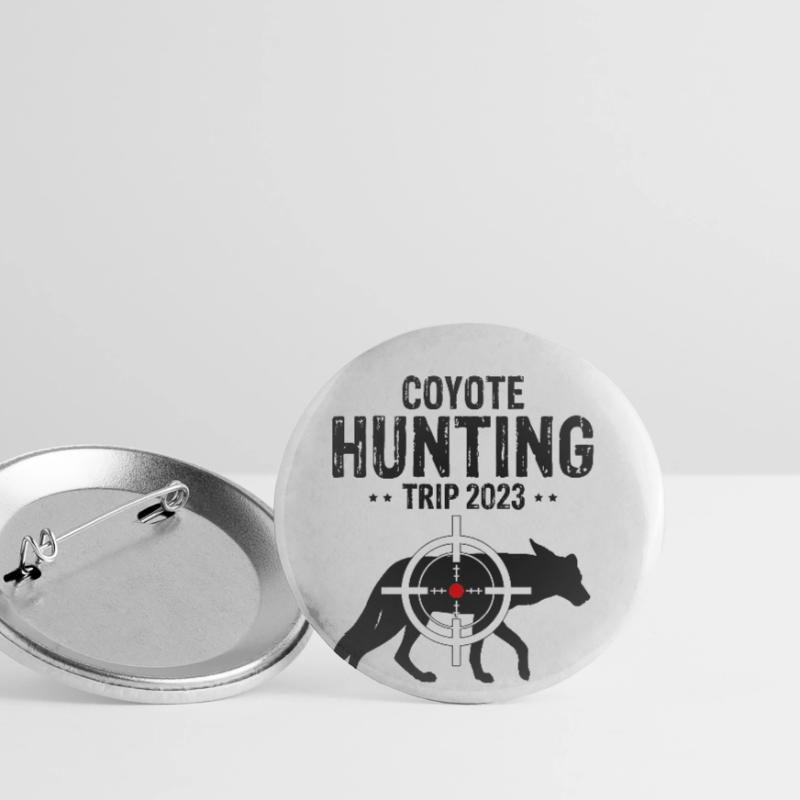 Conception de coyote pour les réacteurs de coyote Lot de 5 grands badges (56 mm)