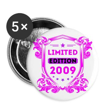 2009 - Buttons large 2.2''/56 mm (5-pack) - white - Front