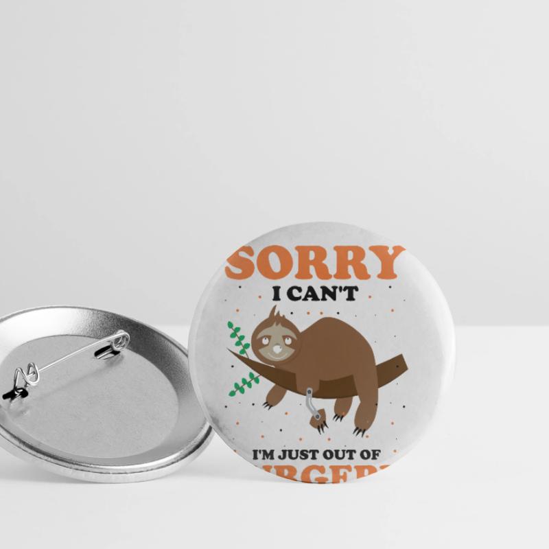 Conception de prothèses de jambe et prothèses de jambe Lot de 5 grands badges (56 mm)