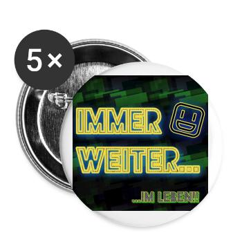 Immer weiter... - Abbild - 2023 - Buttons groß 56 mm (5er Pack) - Weiß - Vorne