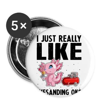 Offre Car Painter pour les carrossiers - Lot de 5 grands badges (56 mm) - blanc - Devant