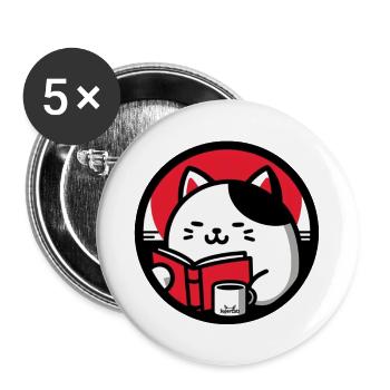 Chat Reader 2 - Buttons large 2.2''/56 mm (5-pack) - white - Front