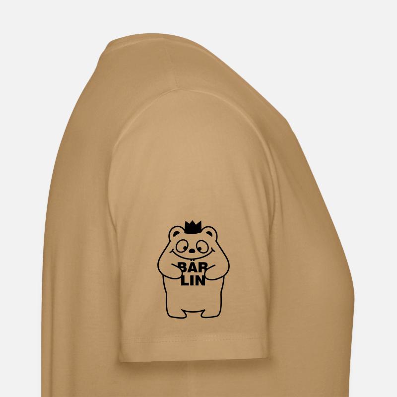 Berliner Bär - Stanley/Stella Unisex Bio-T-Shirt CREATOR  - Karamell 